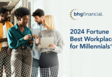 BHG Financial Selected for the 2024 Fortune Best Workplaces for Millennials(TM) List