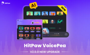 HitPaw VoicePea V2.0.0 Released: Task Center and Credits Mall Newly Launched