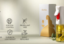 Flairosol Unveils OLIVIA Oil Sprayer: Precision and Elegance in Every Drop
