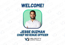 Velocity Capital Group Welcomes Jesse Guzman as New Chief Revenue Officer