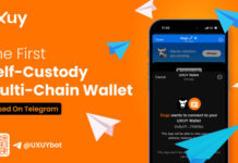UXUY Launches the First Self-Custody Multi-Chain Wallet on Telegram, @UXUYbot, Leading 900 Million Users Into the Multi-Chain Ecosystem