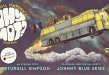 nugs.net to Stream Sturgill Simpson’s, AKA Johnny Blue Skies’, ‘Why Not?’ Tour 2024