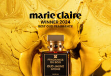Fragrance Du Bois’ Oud Jaune Wins Best Oud Fragrance at the Marie Claire Awards 2024