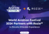 World Aviation Festival 2024 Partners With RozieAI to Elevate Attendee Experience