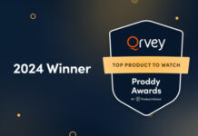 Qrvey Receives 2024 Proddy Award as Top Product to Watch