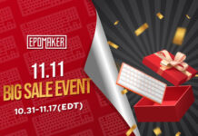 Epomaker Announces Grand 11.11 Shopping Fiesta for Cherished Supporters