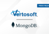 Vertosoft Named as New Public Sector Distributor for MongoDB, Enhancing Big Data & Analytics Portfolio
