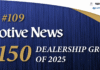 Castle Automotive Group Ranks #109 in 2025 Automotive News Top 150 Dealership Groups