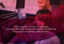 What you should expect from your Investor Relations Website Provider