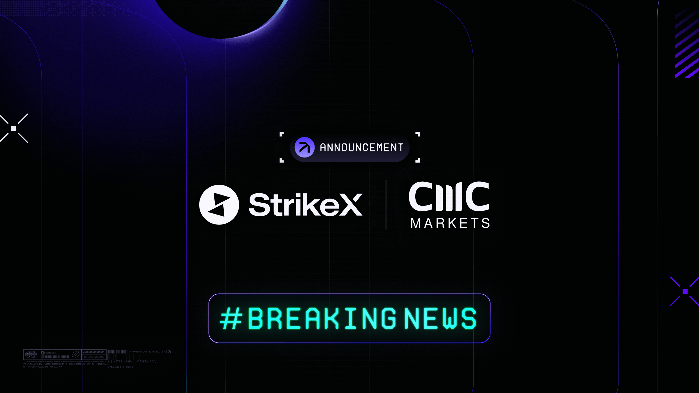 StrikeX and CMC Markets
