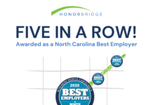 HonorBridge Celebrates 40 Years With Fifth Straight Best Employer Win