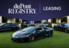 duPont REGISTRY Launches NEW CAR Leasing Platform for Luxury & Exotic Vehicles