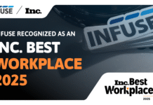 INFUSE Named to Inc.’s 2025 Best Workplaces List