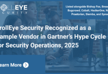 TrollEye Security Recognized as a Sample Vendor in the Gartner(R) Hype Cycle(TM) for Security Operations, 2025