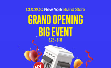 CUCKOO Opens New York Brand Store With a Special Launch Event