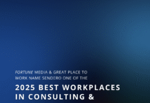 Sendero Consulting Named to Fortune Media and Great Place to Work’s 2025 Best Workplaces in Consulting & Professional Services List