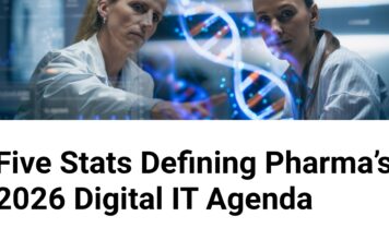 Pharma Executives Redefine IT Priorities: Five Stats Signal Urgent Tech Shift