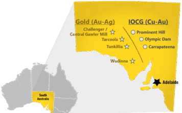 ‘Stage 1’ Resources at Central Gawler Mill Pass 300koz Au
