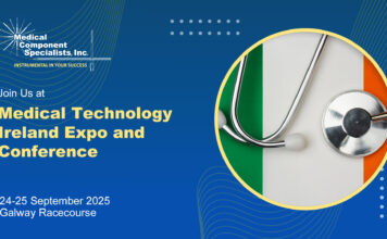 Medical Components Specialists to Exhibit at Medical Technology Ireland 2025
