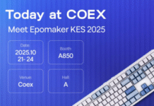 Epomaker Shines at KES, G-Star 2025 Preview Coming Soon