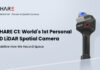 SHARE3DCAM Announces Launch of SHARE C1: World’s 1st Personal 3D LiDAR Spatial Camera