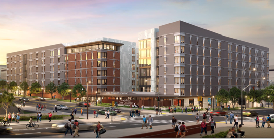Affordable Student Housing Rendering