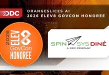 SpinSys-Diné Named an OrangeSlices AI Elev8 GovCon Honoree