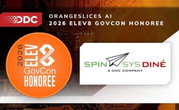 SpinSys-Diné Named an OrangeSlices AI Elev8 GovCon Honoree