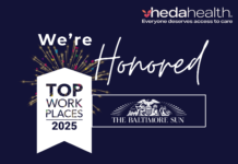 Vheda Health Named a 2025 Top Workplace in Metro Area by the Baltimore Sun