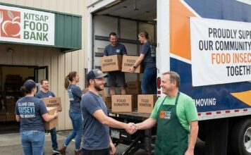 Community Impact Initiative: Suseyi Pro Moving Company and Island Cool Team Up to Provide Food Support for Kitsap Families