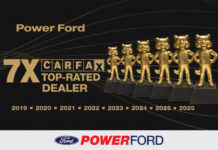 Power Ford Named A Carfax Top-Rated Dealer Seven Years In A Row