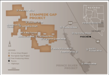 Prince Silver Files NI 43-101 Technical Report for Its Stampede Gap Porphyry Copper-Gold-Molybdenum Project in Nevada