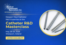 Medical Component Specialists to Support Advanced Catheter Innovation at The Catheter R&D Masterclass in Ireland