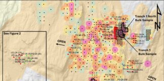 Inventus Expands Shallow Gold Mineralization and Advances Bulk Sampling at The Pardo River of Gold Project