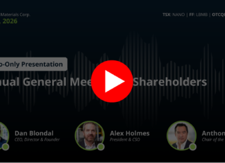 Nano One Provides Summary of the Results from 2026 Annual General Meeting