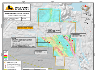 Eagle Plains and Xcite Define Prospective Geophysical Trends at Beaver River Uranium Project, SK