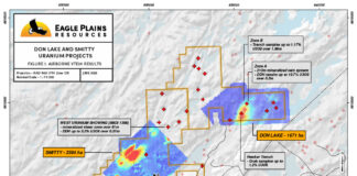 Eagle Plains and Xcite Define Prospective Geophysical Trends at Don Lake and Smitty Uranium Projects, SK